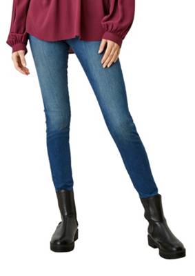 s.Oliver Super Skinny: 7/8-Jeans Jeanshosen blau