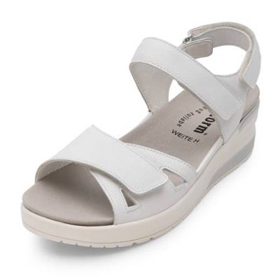 Damen Schuhe Absätze Sandalen mit Keilabsatz Castañer Leder Andere materialien keilabsatz in Weiß 