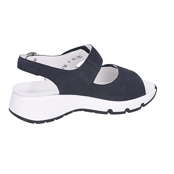 Schuhe Klassische Sandalen WALDLÄUFER Sandalen Klassische Sandalen blau