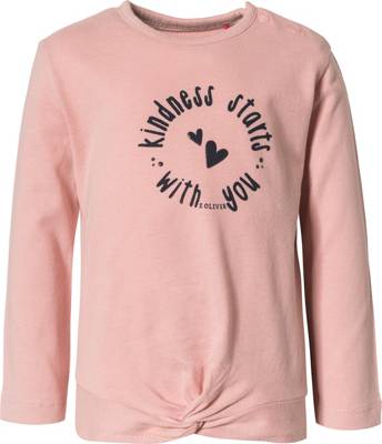 s.Oliver Baby Langarmshirt für Mädchen hellrosa