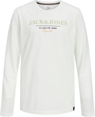 JACK & JONES Junior Langarmshirt Regular fit JORPOP Bundweite REGULAR dunkelblau