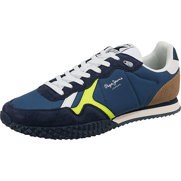 Schuhe Sneakers Low Pepe Jeans Holland Serie 1 Neon Sneakers Low aqua