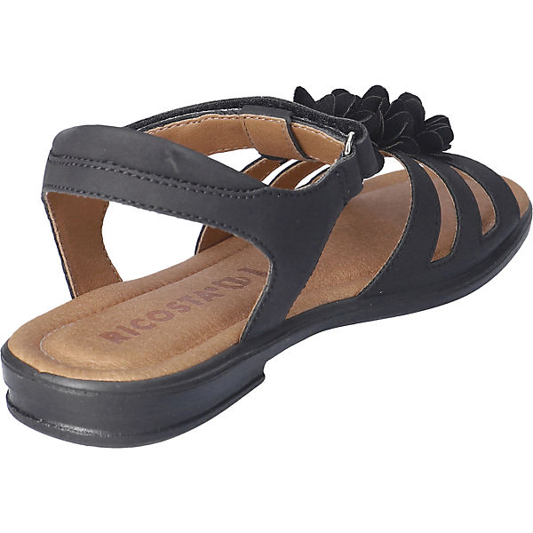 Schuhe Klassische Sandalen RICOSTA Sandalen AURORA für Mädchen schwarz