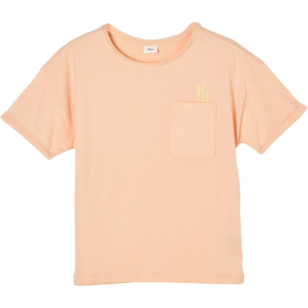 s.Oliver T-Shirt für Mädchen apricot