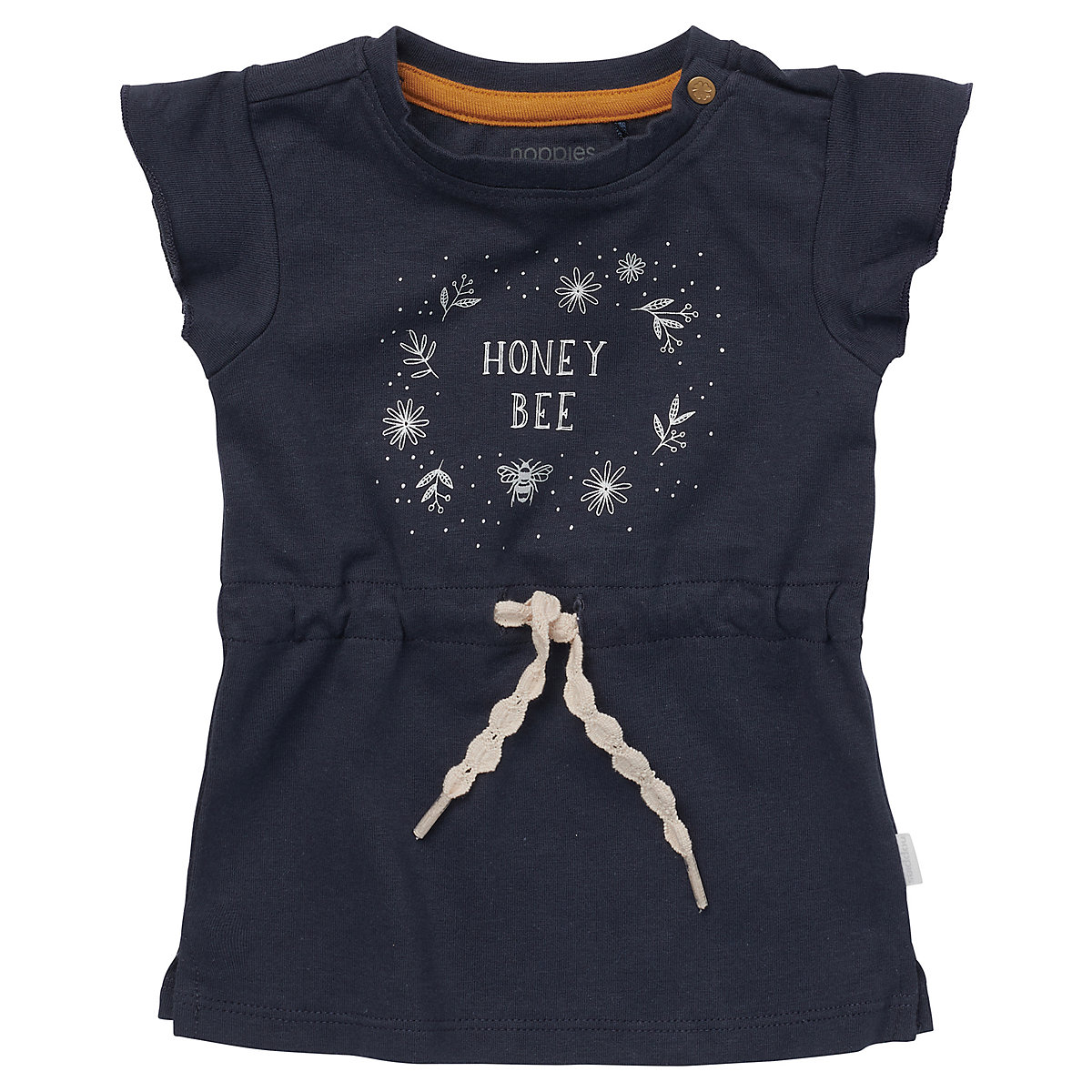 noppies Baby T-Shirt für Mädchen Organic Cotton blau
