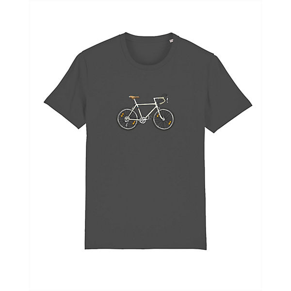 Bekleidung T-Shirts wat APPAREL T-Shirt Doodle Bike T-Shirts anthrazit