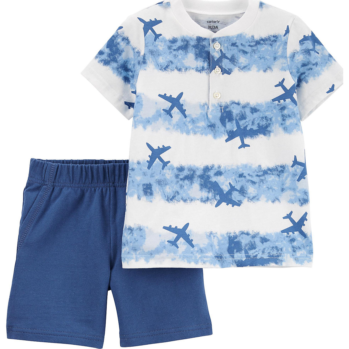carter`s Set T-Shirt + Shorts für Jungen blau