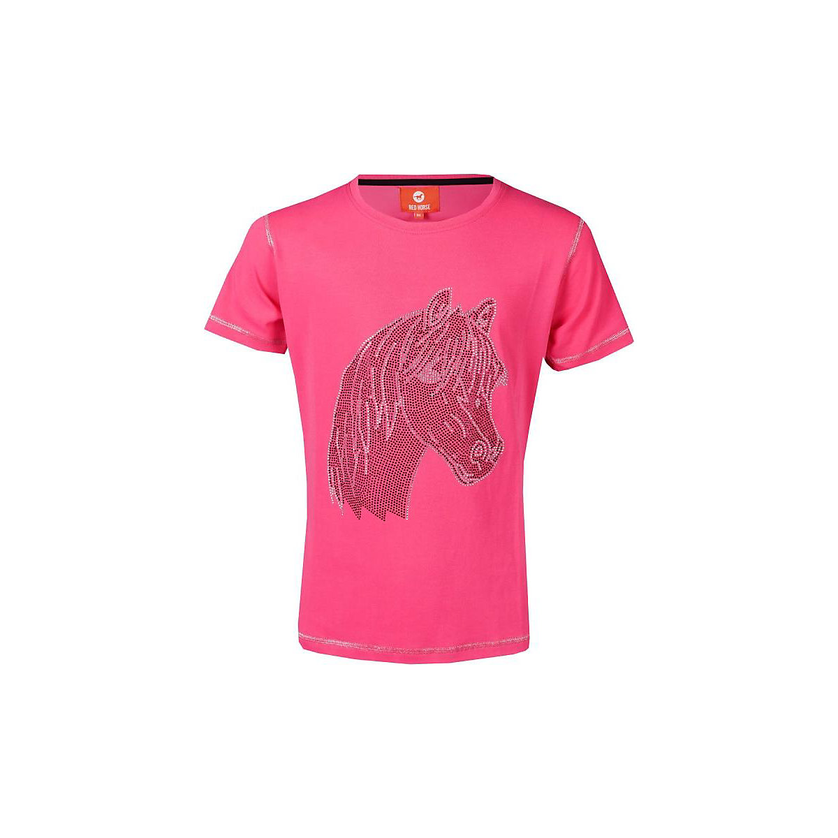 RED HORSE T-Shirt CALIBER für Mädchen pink