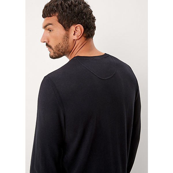 Bekleidung Pullover s.Oliver Feiner Pullover aus Wollmix Pullover schwarz