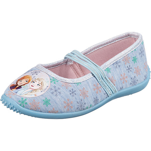 Schuhe Geschlossene Hausschuhe Disney Die Eiskönigin Disney Die Eiskönigin Hausschuhe für Mädchen blau