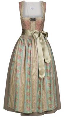 Nübler Designed in Bavaria Dirndl lang Arabella grün