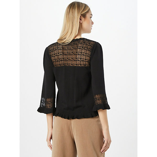 Bekleidung Pullover Object pullover carmen Pullover schwarz Bekleidung Pullover Object pullover carmen Pullover schwarz