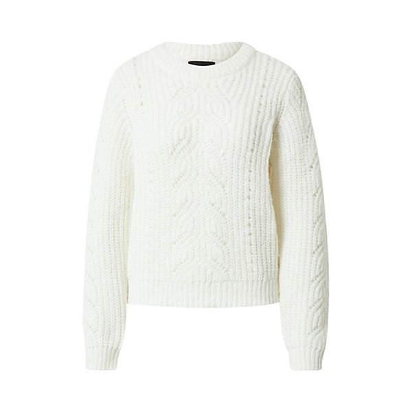 Bekleidung Pullover pieces pullover kassandra Pullover weiß
