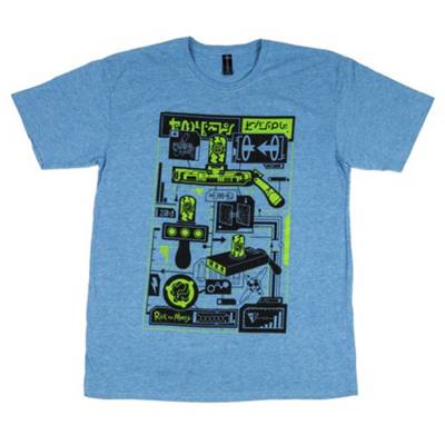 LOOTCRATE™ T-Shirt Portal Gun Loot Crate Exclusive blau