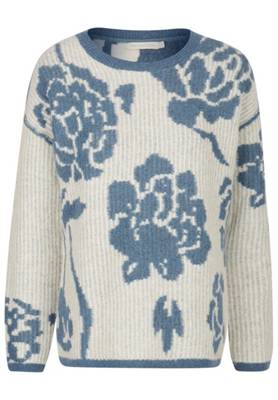 eve in paradise Strickpullover Cleo blau