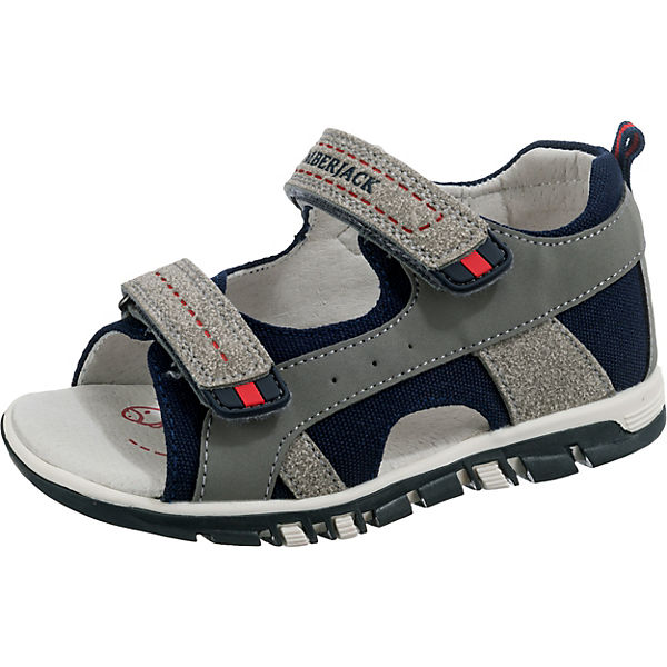 Schuhe Klassische Sandalen Lumberjack Baby Sandalen BILLY für Jungen graublau
