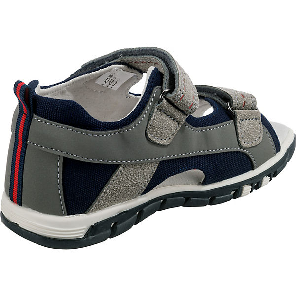 Schuhe Klassische Sandalen Lumberjack Baby Sandalen BILLY für Jungen graublau