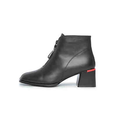Ankleboots Leather block heel ankle boots Ankle Boots