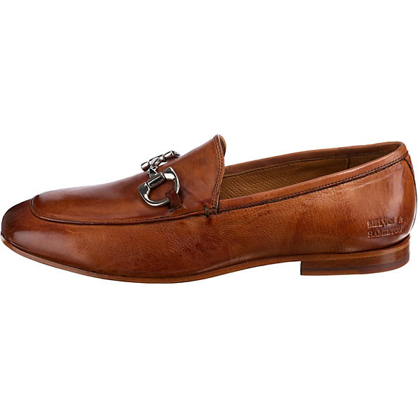 Schuhe Loafers MELVIN & HAMILTON Clive 1 Loafers cognac