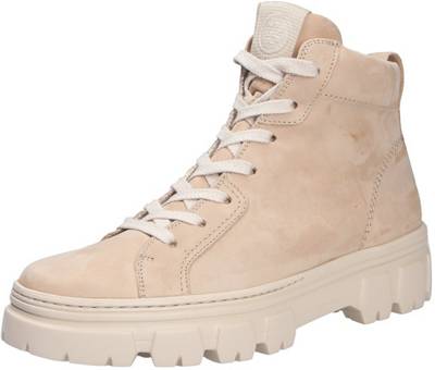 Paul Green Stiefelette Schnürstiefeletten hellbraun