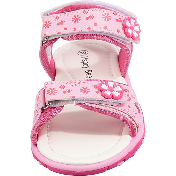 Schuhe Klassische Sandalen Happy Bee Sandalen für Mädchen pink