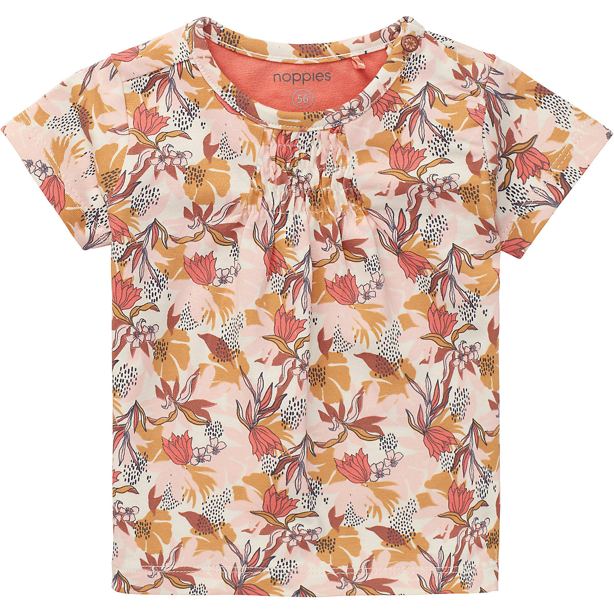 noppies Baby T-Shirt für Mädchen orange