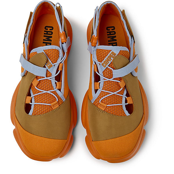 Schuhe Sneakers Low CAMPER Karst Sneakers Low orange-kombi