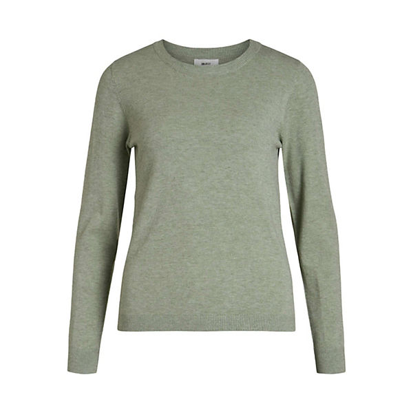 Bekleidung Pullover Object pullover thess Pullover hellgrau