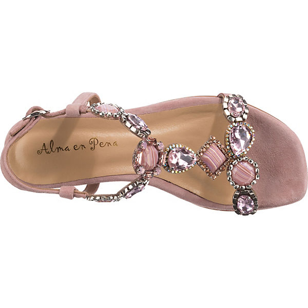 Schuhe Keilsandaletten Alma en Pena Keilsandaletten altrosa Schuhe Keilsandaletten Alma en Pena Keilsandaletten altrosa