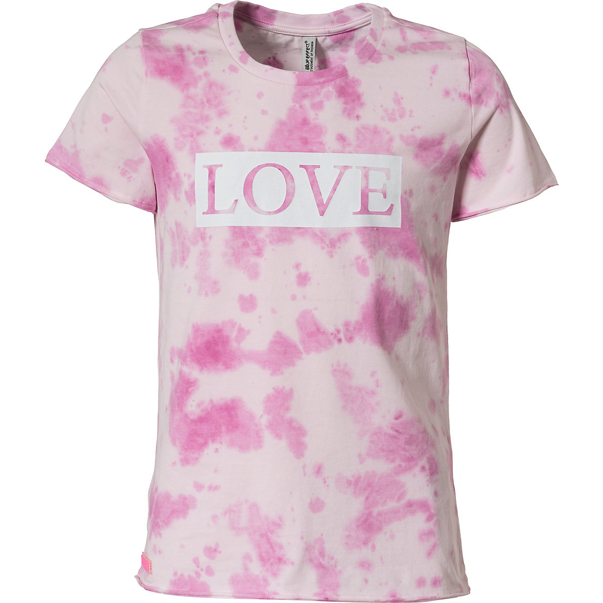 Blue EFFECT® T-Shirt LOVE für Mädchen pink