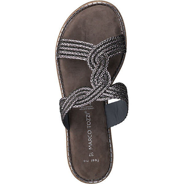 Schuhe Klassische Pantoletten MARCO TOZZI Pantoletten Pantoletten bronze Schuhe Klassische Pantoletten MARCO TOZZI Pantoletten Pantoletten bronze