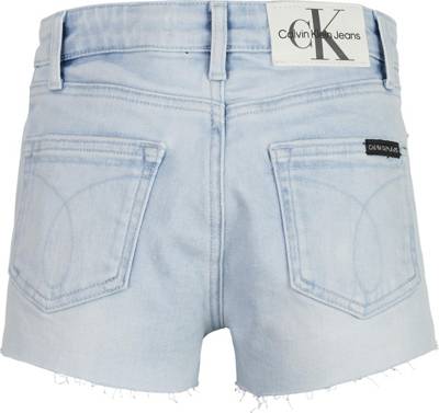 Calvin Klein RELAXED HR SHORT LIGHT BLUE Shorts weiblich blau SE9419