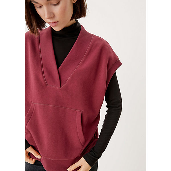 Bekleidung Sweatshirts s.Oliver Pullunder aus Sweat Sweatshirts pink Bekleidung Sweatshirts s.Oliver Pullunder aus Sweat Sweatshirts pink