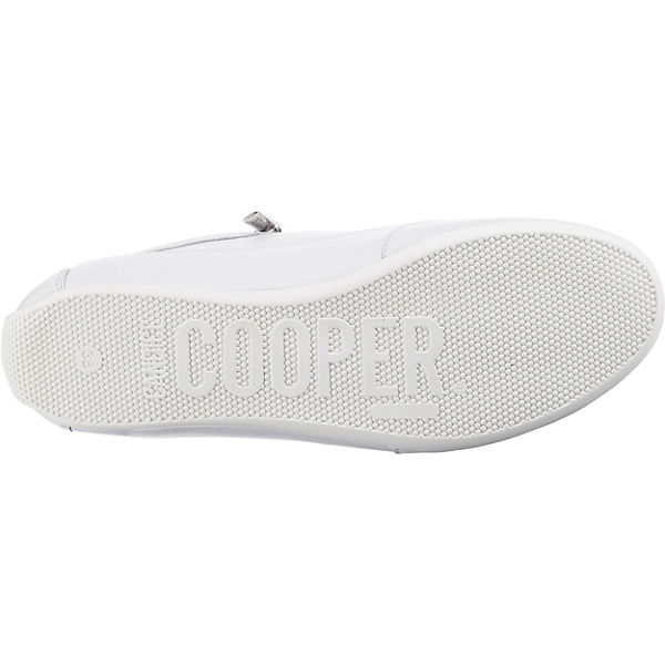 Schuhe Sneakers Low Candice Cooper Rock Deluxe Zip Sneakers Low weiß