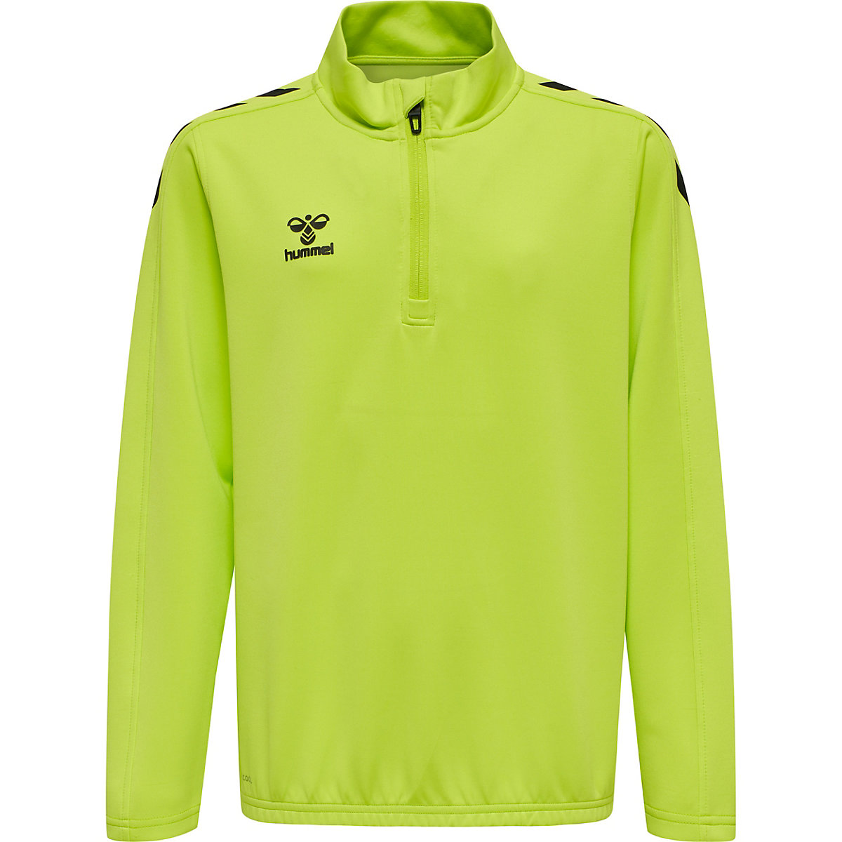 hummel hmlCORE XK HALF ZIP POLY SWEAT KIDS Sweatshirts für Kinder lime hummel hmlCORE XK HALF ZIP POLY SWEAT KIDS Sweatshirts für Kinder lime