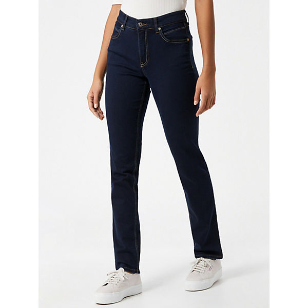 Bekleidung Straight Jeans MAC jeans melanie Jeanshosen blau