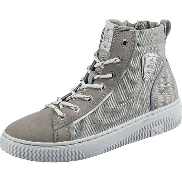 Schuhe Sneakers High MUSTANG 1419-502-22 Sneakers High grau Schuhe Sneakers High MUSTANG 1419-502-22 Sneakers High grau