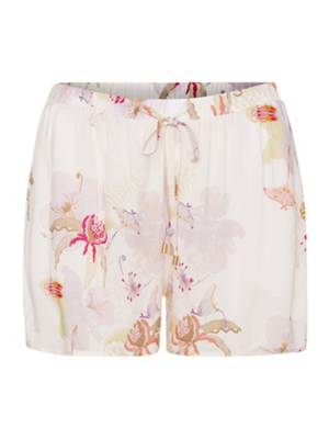 HANRO Schlafshorts Sleep & Lounge Pyjamahosen beige/khaki