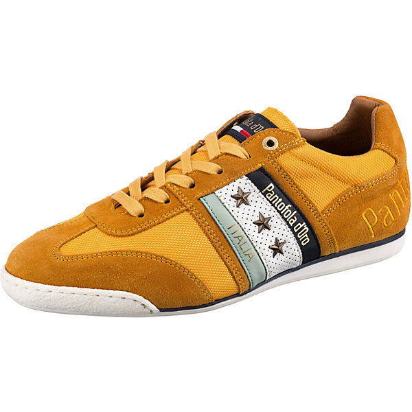 Schuhe Sneakers Low Pantofola d'Oro Imola Canvas Uomo Low Sneakers Low gelb