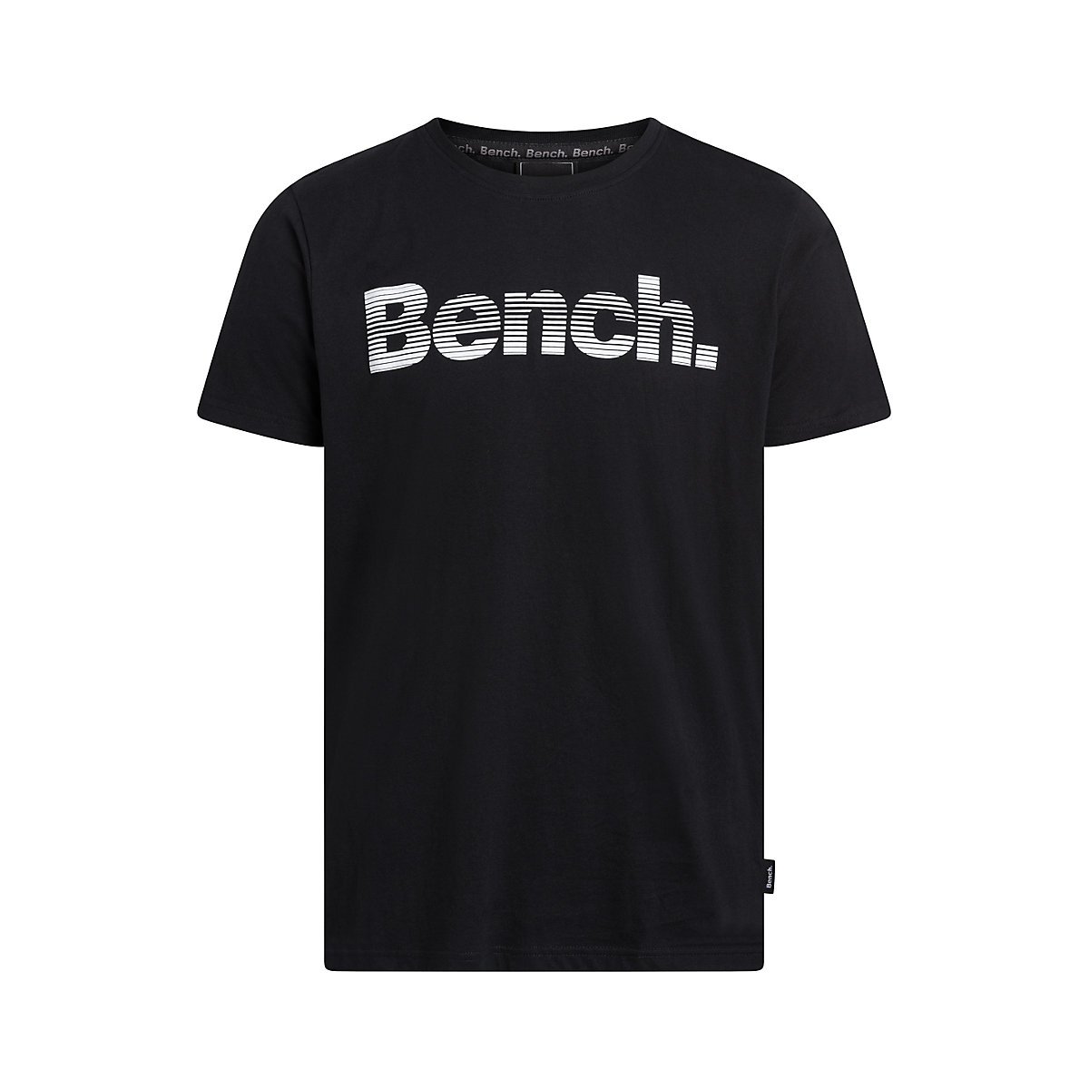 BENCH Leandro T-Shirts schwarz