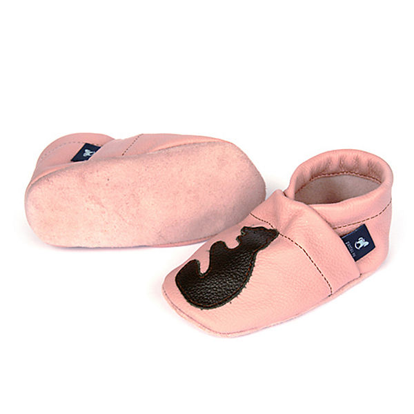 Schuhe Pantau® Krabbelschuhe / Lederpuschen / Hausschuhe mit Bär Krabbelschuhe rosa Schuhe Pantau® Krabbelschuhe / Lederpuschen / Hausschuhe mit Bär Krabbelschuhe rosa