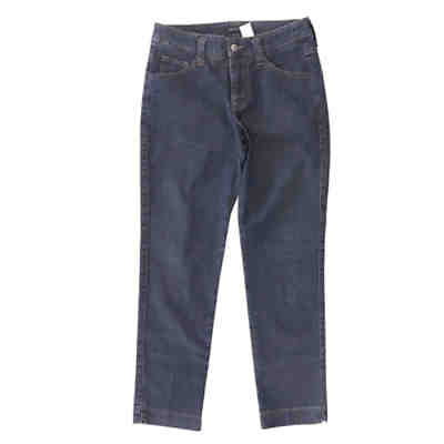 Second Hand -  Straight Jeans blau aus Baumwolle Damen Gr. S