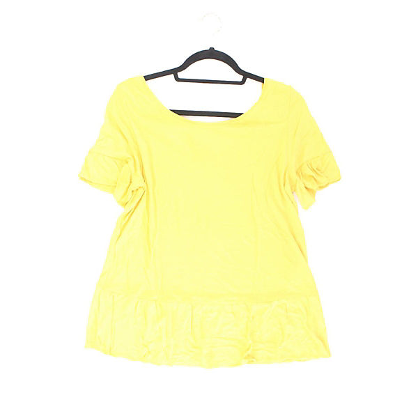 Second Hand -  T-Shirt Kurzarm gelb Damen Gr. M