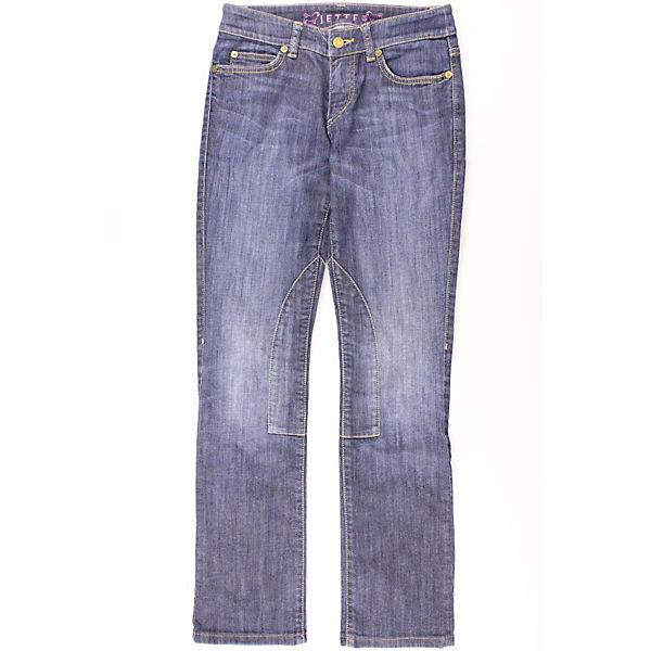 Second Hand -  Straight Jeans blau aus Baumwolle Damen Gr. XS