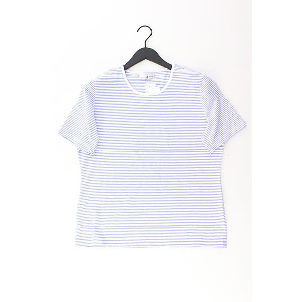 Second Hand - T-Shirt Kurzarm blau aus Polyester Damen Gr. XL