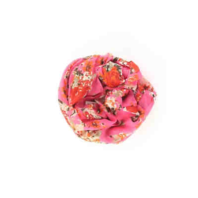 Second Hand - Loop mit Blumenmuster pink