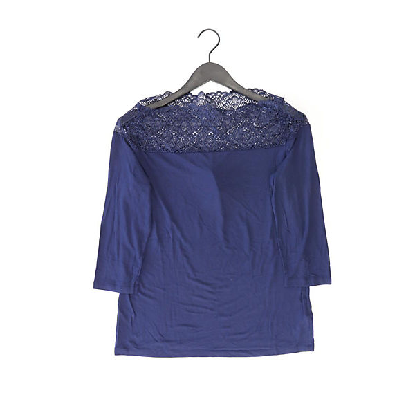 Second Hand -  Shirt 3/4 Ärmel blau aus Polyester Damen Gr. XL