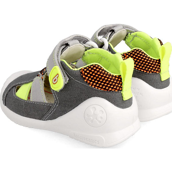 Schuhe Klassische Sandalen biomecanics Baby Sandalen BIOGATEO CANVAS für Jungen khaki