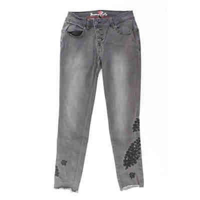 Second Hand - Buena Vista Skinny Jeans grau aus Baumwolle Damen Gr. XS