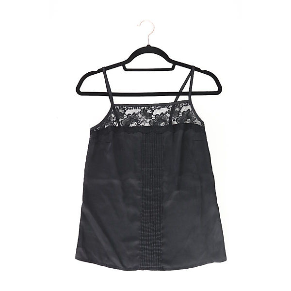 Second Hand - Topshop Camisole schwarz aus Polyester Damen Gr. XS